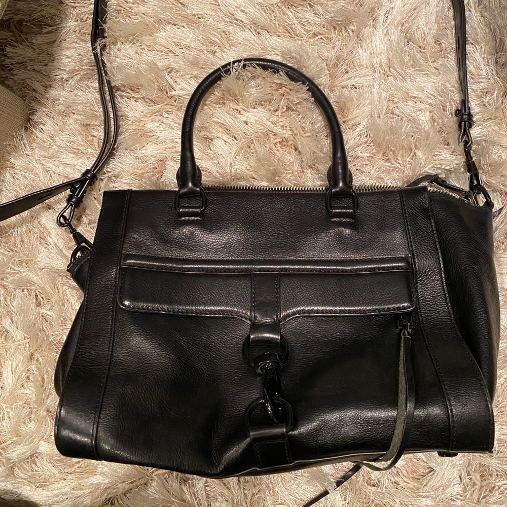 Rebecca Minkoff Black Leather Crossbody